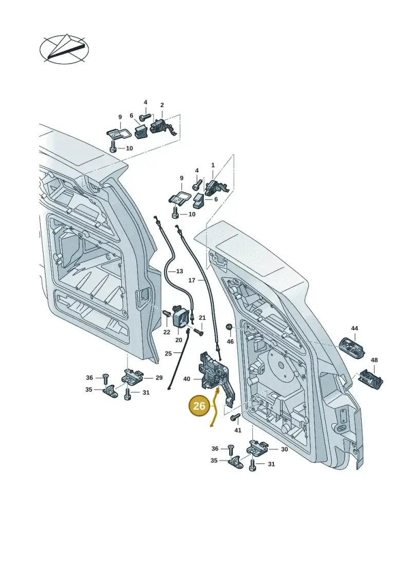 1T5829217 — Volkswagen ID.Buzz (2022-) diagram 15a827300, position 26
