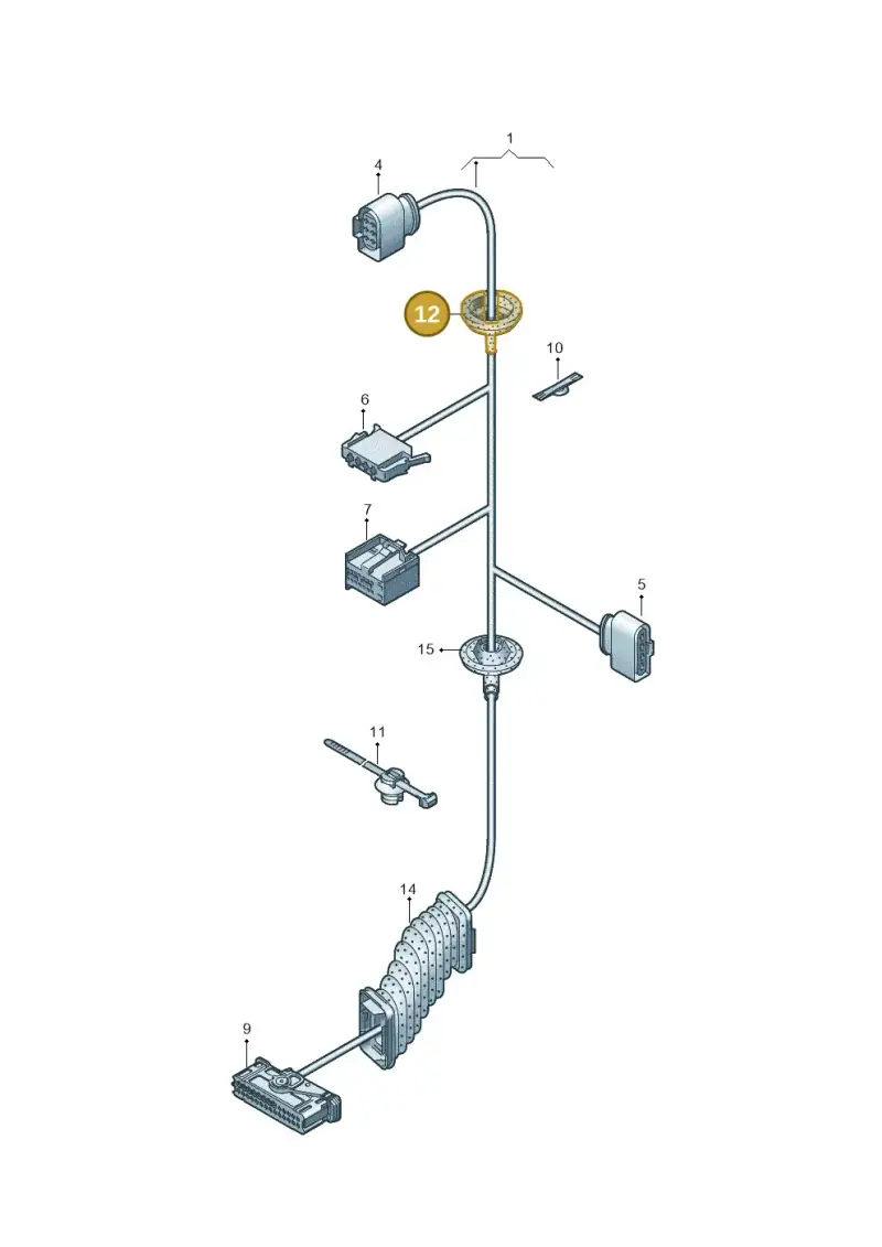 1Z0971913 — Volkswagen Amarok twin cab (2022-) diagram 683972340, position 12