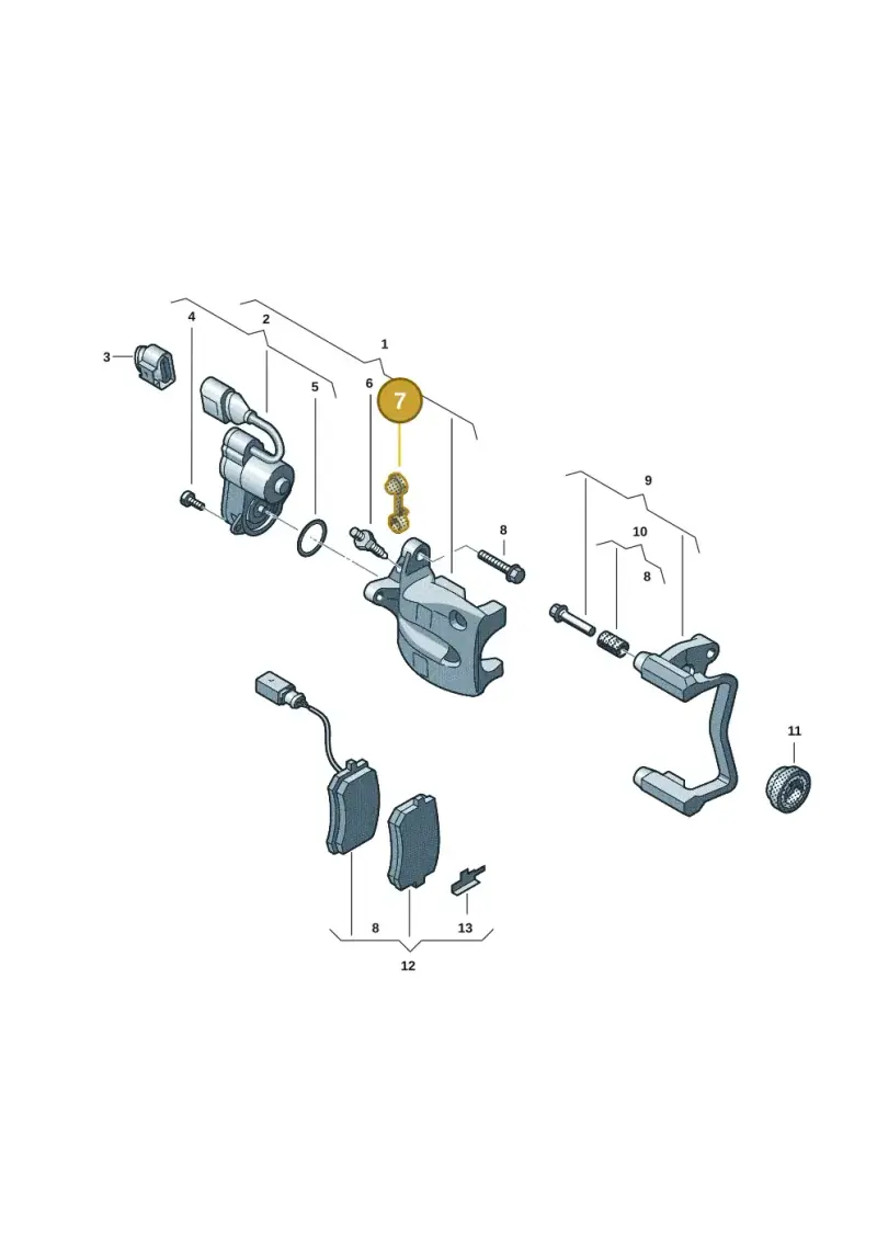211611483 — Volkswagen Passat estate (2023-) diagram 57l615605, position 7