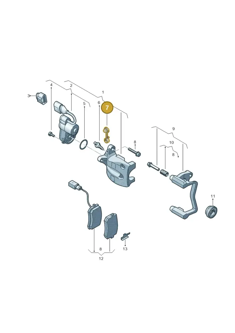 211611483 — Volkswagen Tiguan 2.0 (2023-) diagram 57x615605, position 7