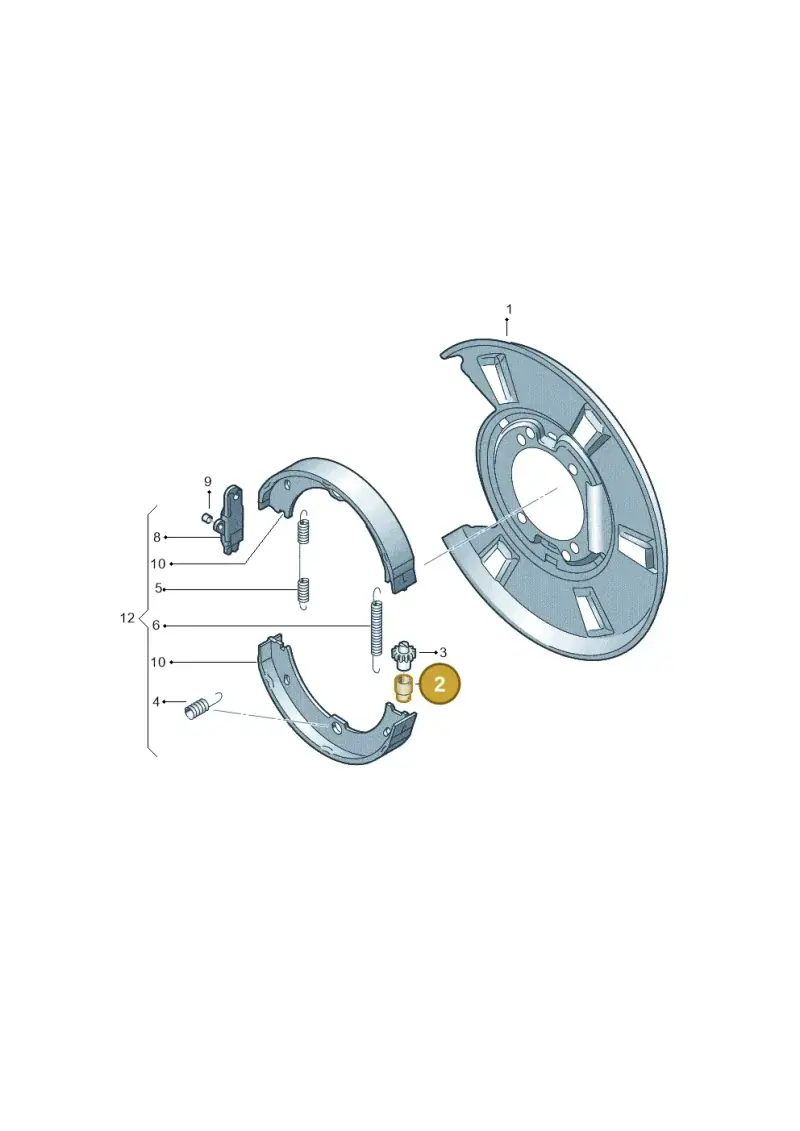 2D0609206 — Volkswagen Crafter 35 panel (2011-2016) diagram 483609300, position 2