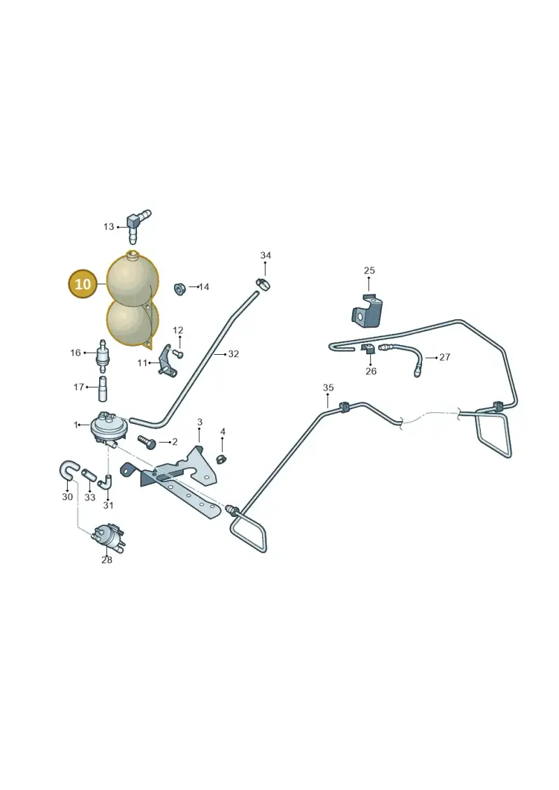 2D0711905 — Volkswagen CRAFTER                06> (2006-) diagram 483711900, position 10
