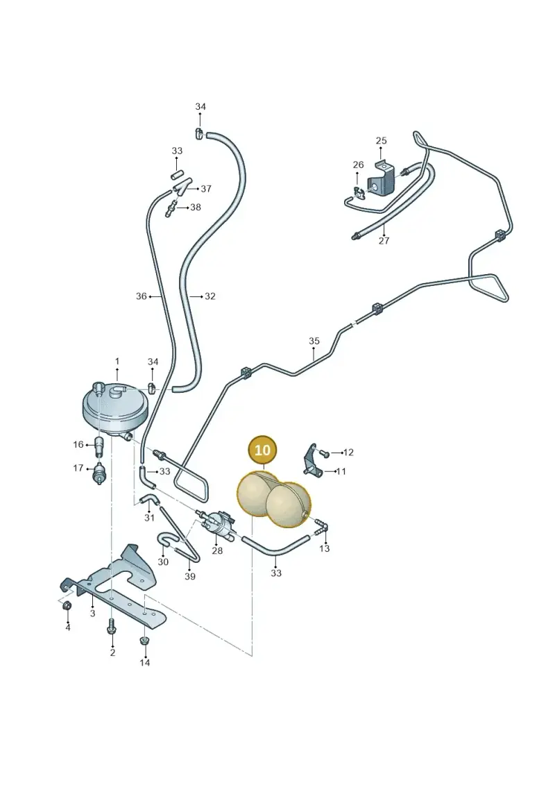 2D0711905 — Volkswagen Crafter 35 panel (2011-2016) diagram 722711900, position 10