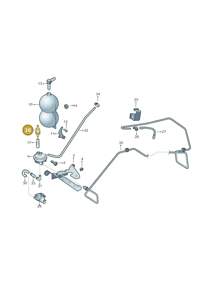 2D0711982 — Volkswagen CRAFTER                06> (2006-) diagram 483711900, position 16