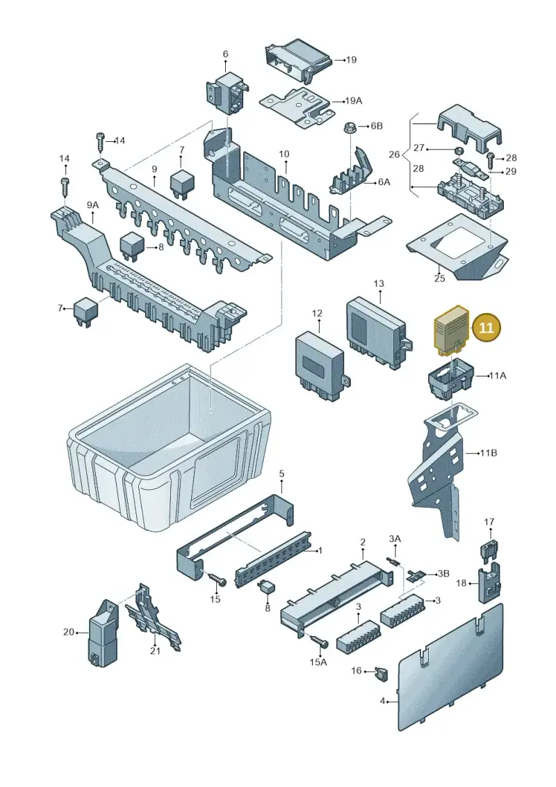 2D0953231B — Volkswagen CRAFTER                06> (2006-) diagram 483937200, position 11