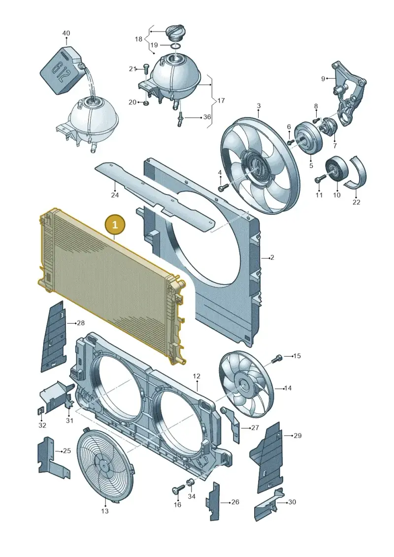 2E0121253A — Volkswagen Crafter 35 panel (2011-2016) diagram 483121500, position 1
