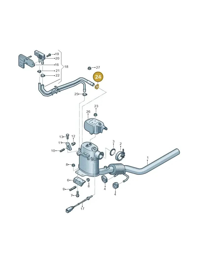 2E0131483 — SEAT Ibiza (2012-) diagram 672253600, position 24