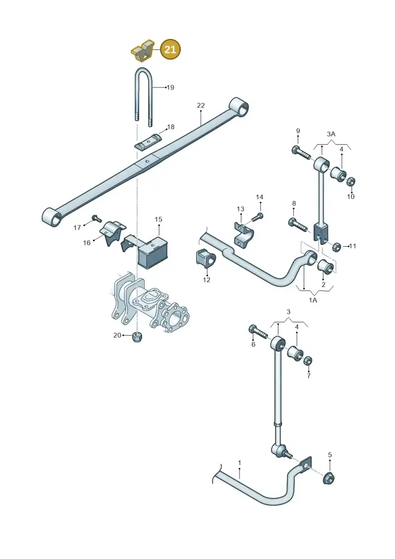 2E0501191A — Volkswagen Crafter 35 panel (2011-2016) diagram 722511070, position 21