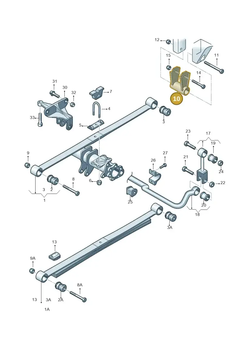 2E0599187 — Volkswagen Crafter 35 panel (2011-2016) diagram 483511000, position 10