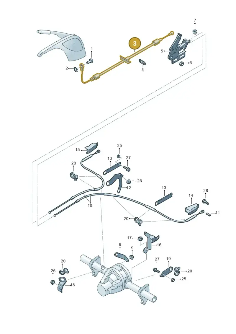 2E0609701AT — Volkswagen Crafter 35 panel (2011-2016) diagram 722609800, position 3