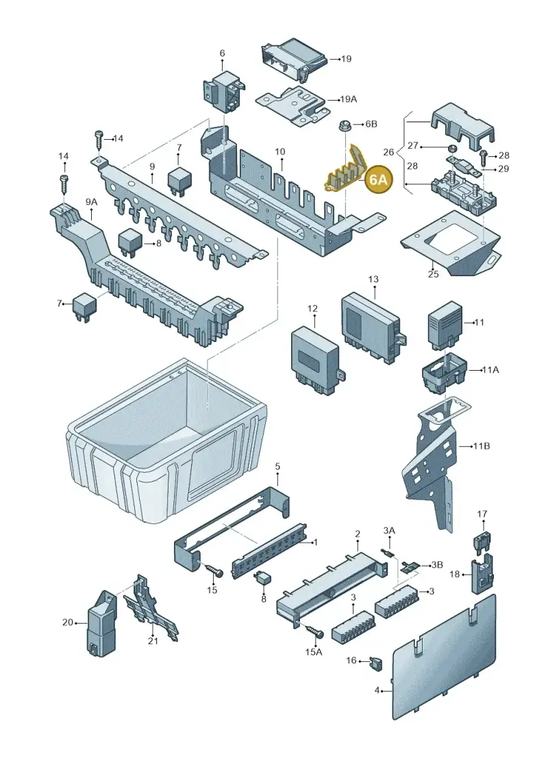 2E0903327AC — Volkswagen CRAFTER                06> (2006-) diagram 483937200, position 6A