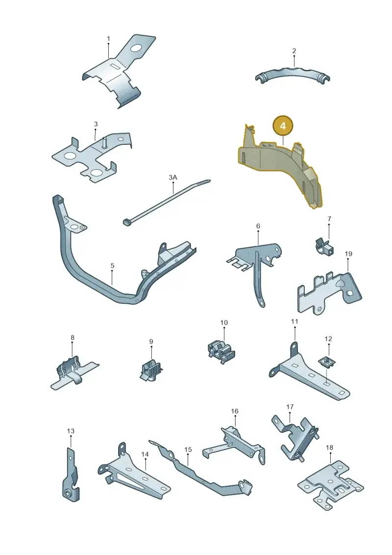 2E0971341B — Volkswagen Crafter 35 panel (2011-2016) diagram 483971000, position 4
