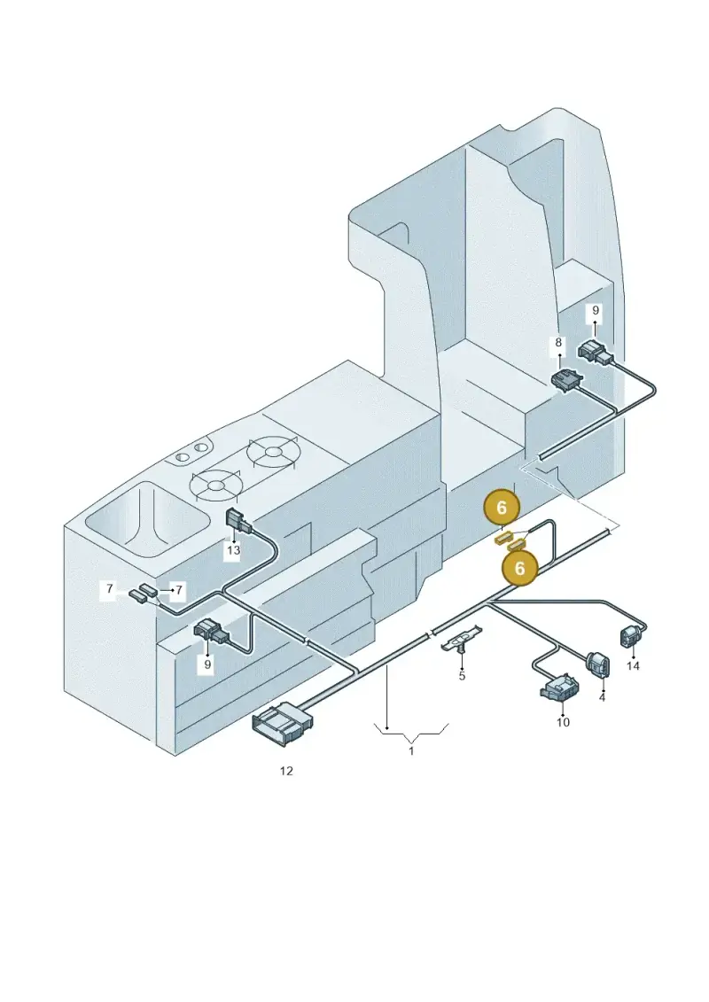 2E0971989E — Volkswagen California (2015-2019) diagram 452972900, position 6