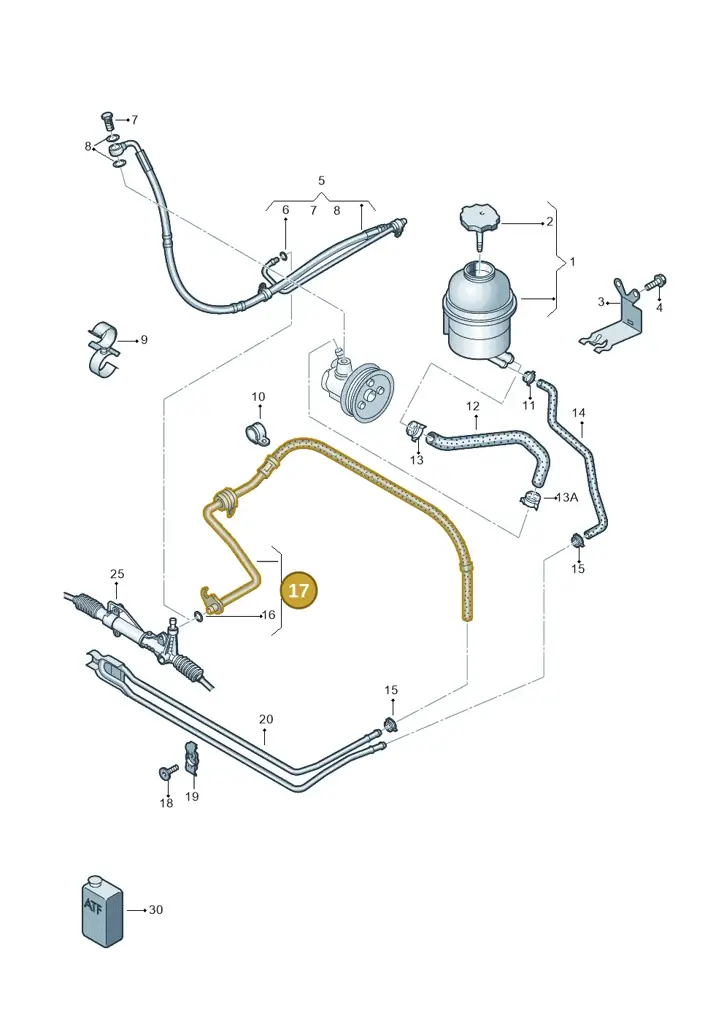 2E1422967 — Volkswagen Crafter 35 panel (2011-2016) diagram 483422500, position 17