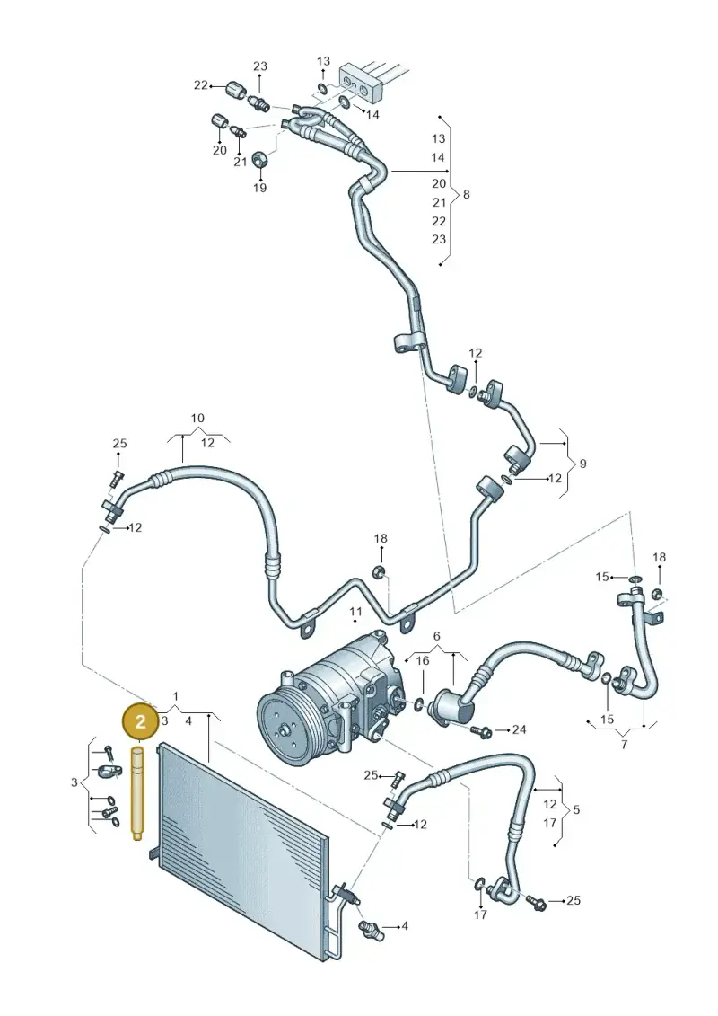 2E1820193A — Volkswagen Crafter 35 panel (2011-2016) diagram 483820200, position 2