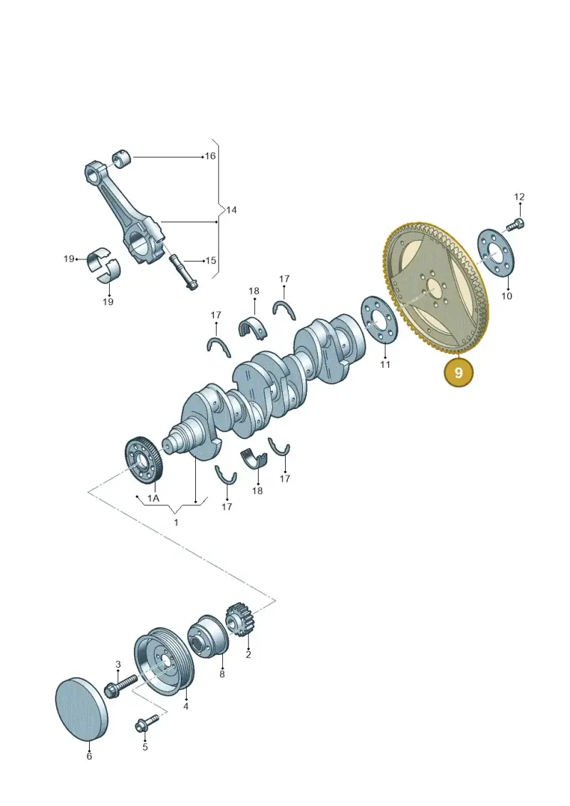 2H0105323 — Volkswagen Amarok twin cab (2022-) diagram 749105630, position 9