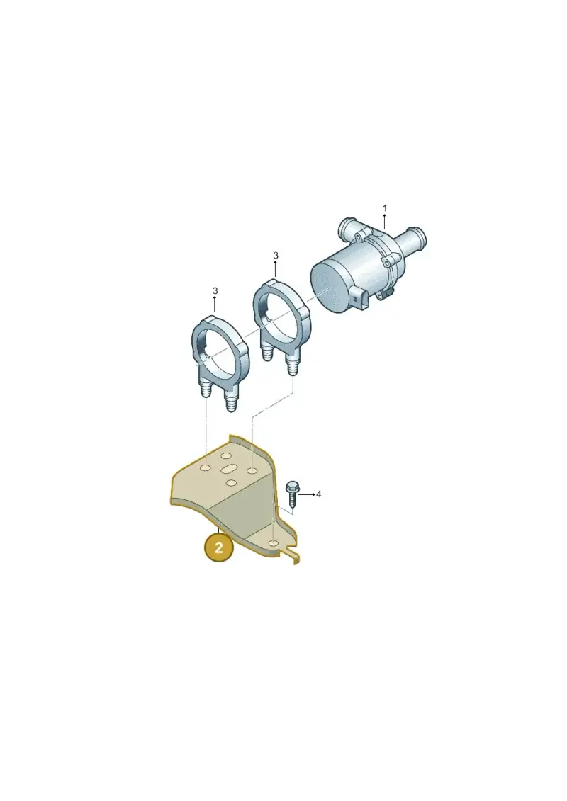 2H0121079Q — Volkswagen Amarok twin cab (2012-2016) diagram 683965000, position 2