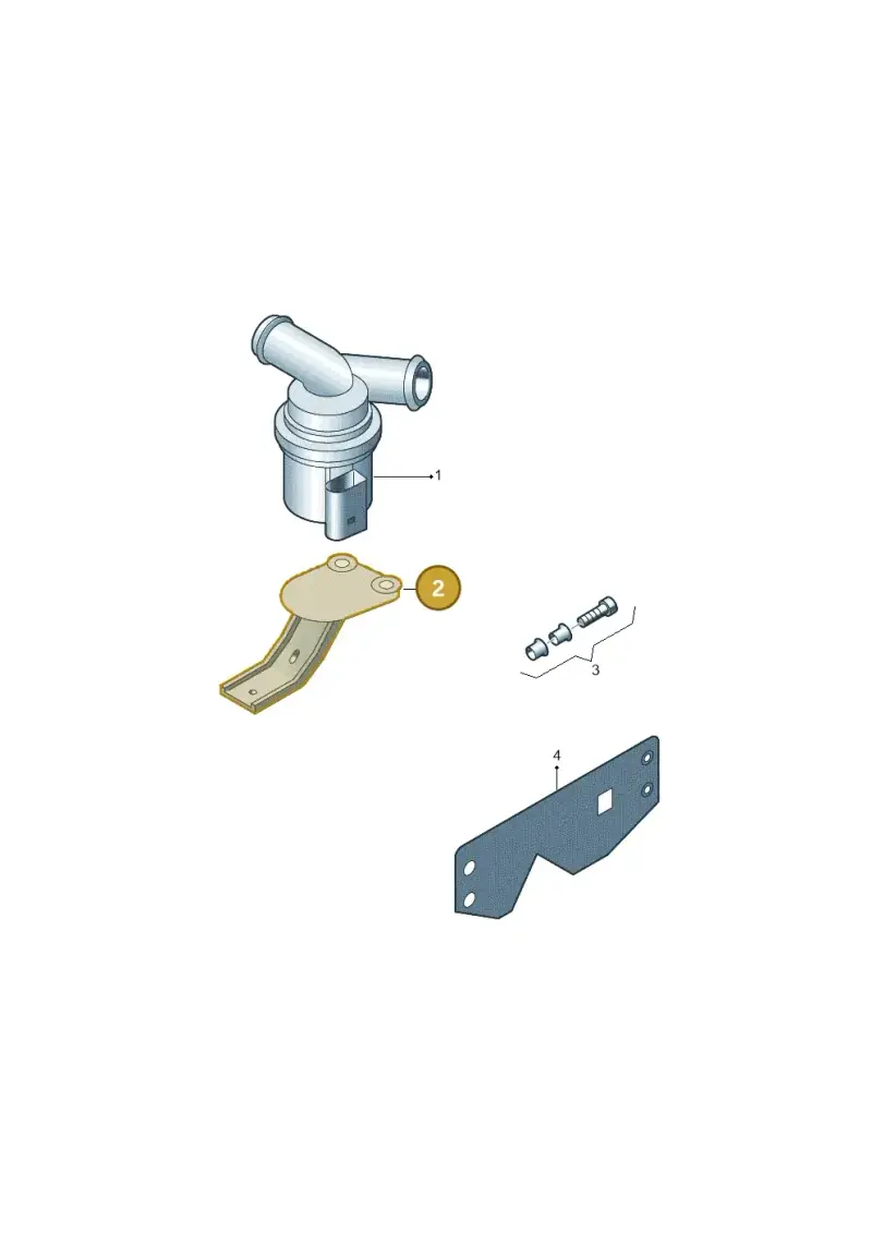 2H0121079Q — Volkswagen Amarok twin cab (2009-2012) diagram 683965030, position 2