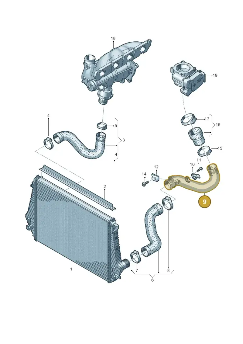 2H0145762 — Volkswagen Amarok twin cab (2022-) diagram 683145870, position 9