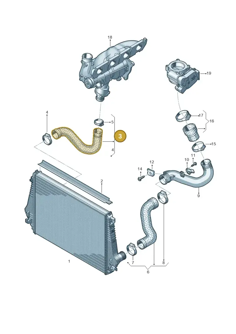 2H0145980E — Volkswagen Amarok twin cab (2022-) diagram 683145870, position 3