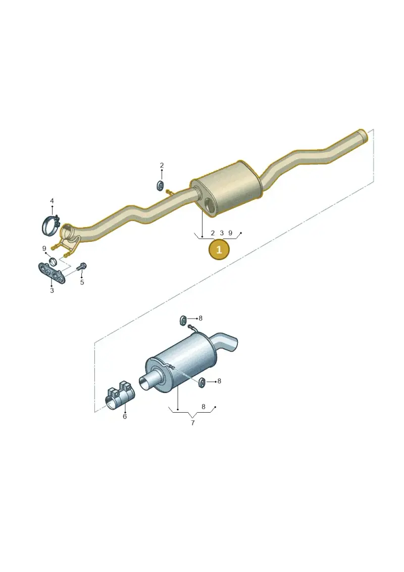 2H0253209F — Volkswagen Amarok twin cab (2016-2022) diagram 683253850, position 1