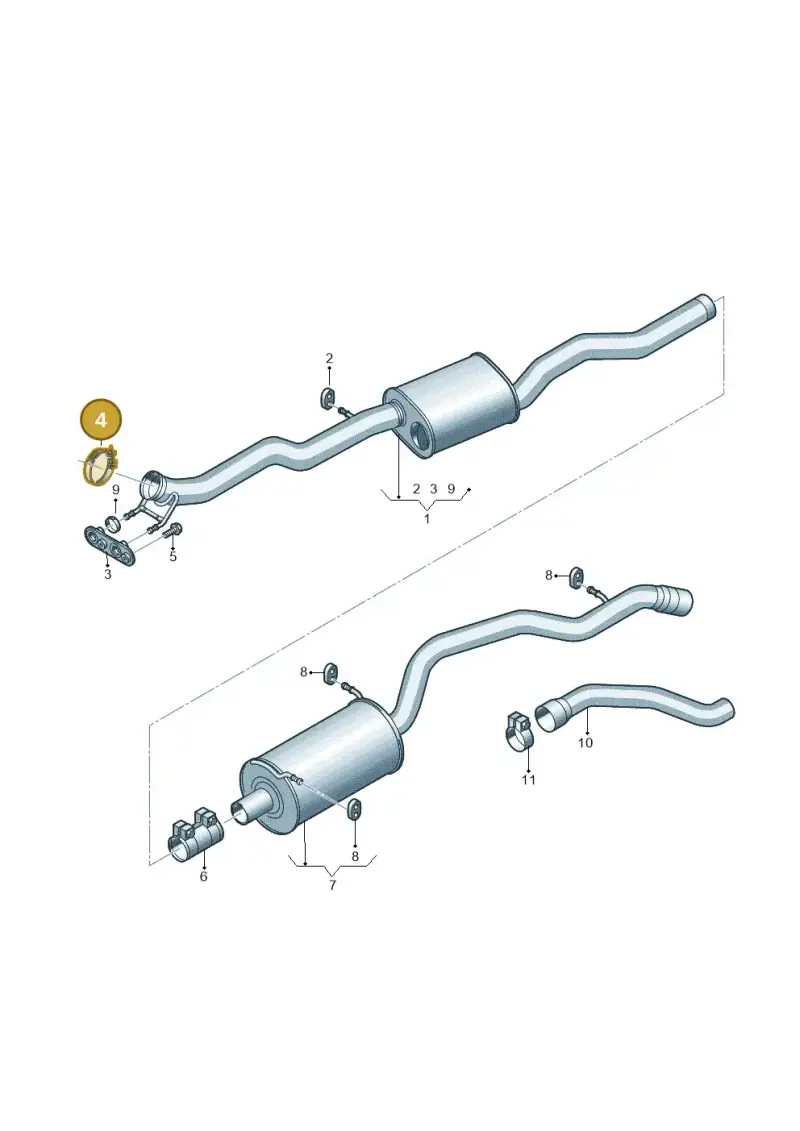 2H0253725A — Volkswagen Amarok twin cab (2016-2022) diagram 683253800, position 4