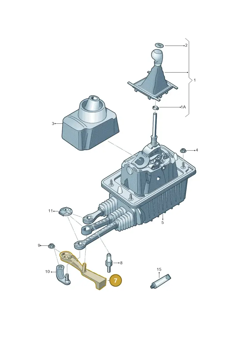 2H0711051B — Volkswagen Amarok twin cab (2022-) diagram 683711300, position 7