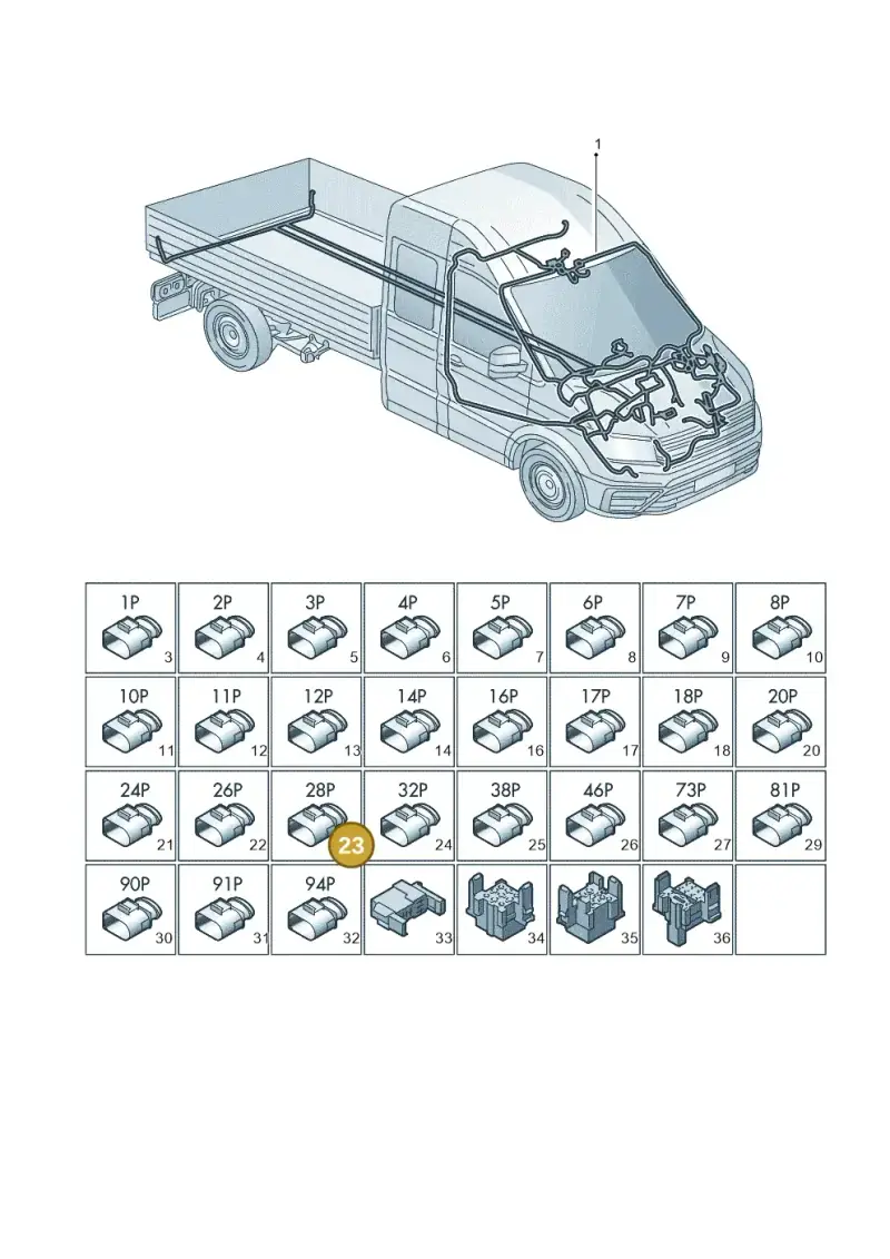 2H0937722 — Volkswagen MAN TGE 35 (2016-2021) diagram 807971080, position 23