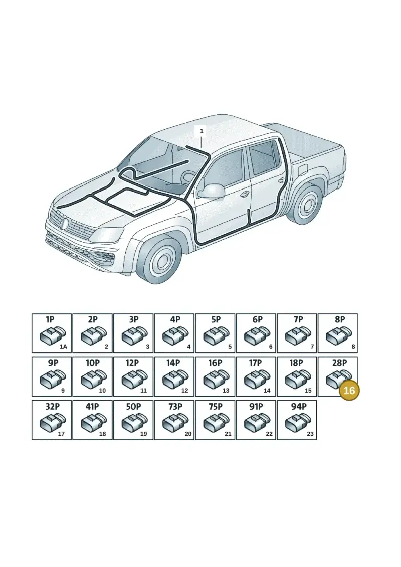2H0937722 — Volkswagen Amarok twin cab (2022-) diagram 2ha971080, position 16