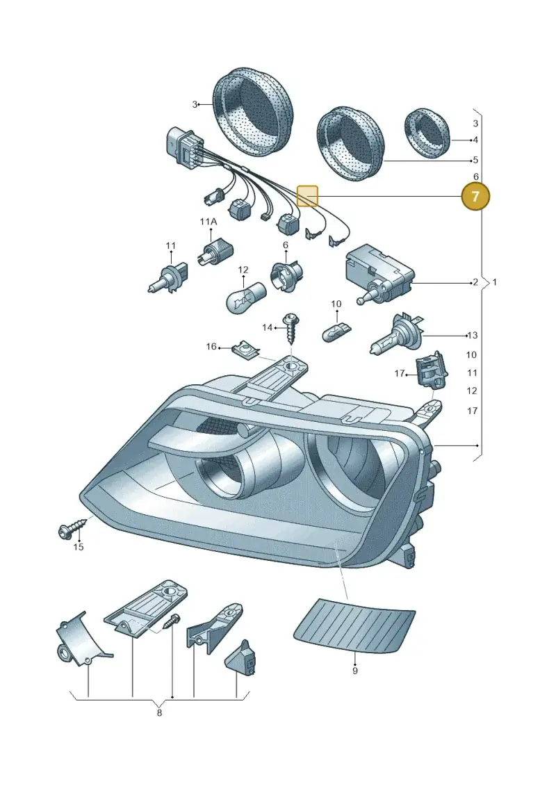 2H0971671 — Volkswagen Amarok (2022-) diagram 749941100, position 7