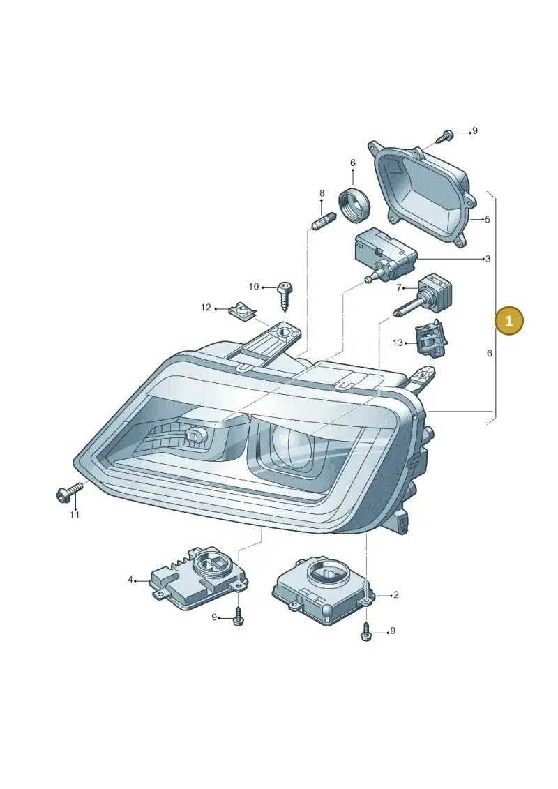 2H1941017A — Volkswagen Amarok twin cab (2022-) diagram 749941200, position 1