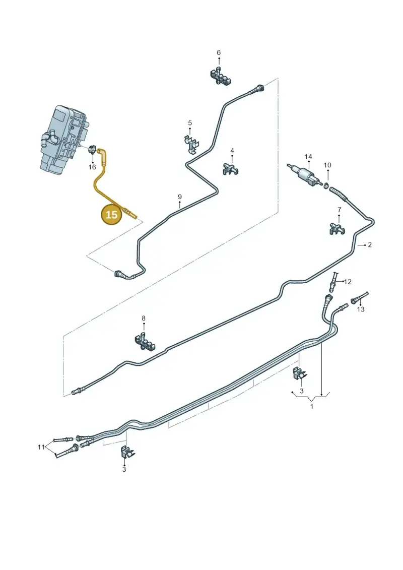 2H6201220A — Volkswagen Amarok twin cab (2022-) diagram 894201250, position 15