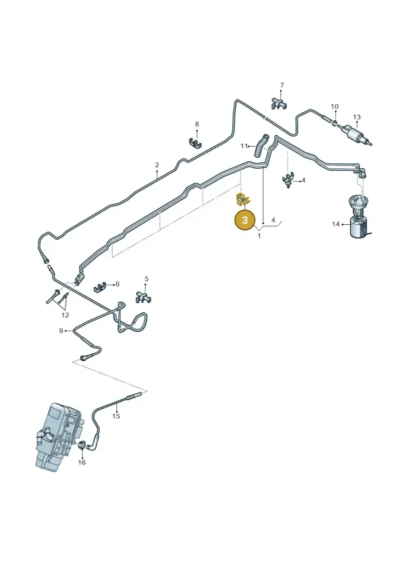 2H6201709 — Volkswagen Amarok twin cab (2022-) diagram 894201300, position 3