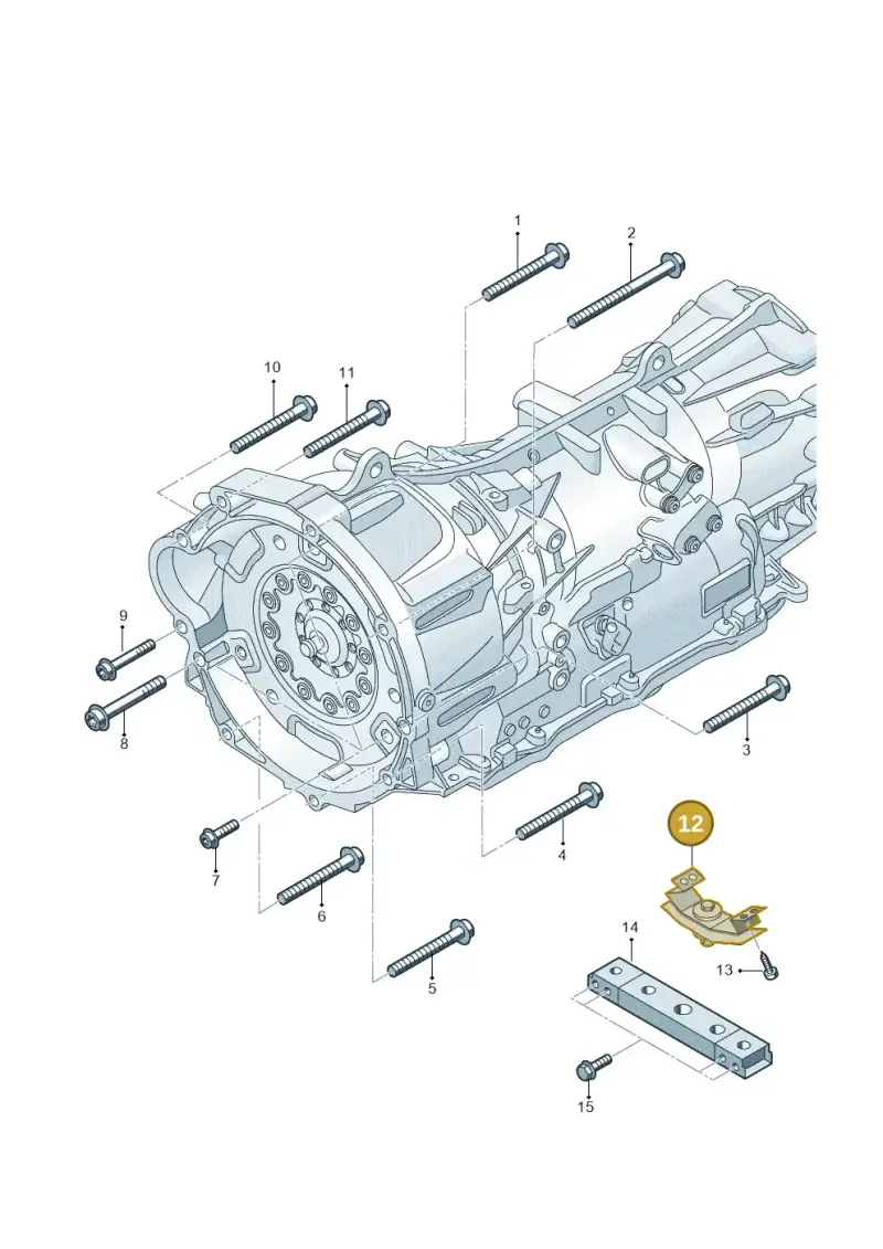 2H6399151 — Volkswagen Amarok twin cab (2022-) diagram 683300740, position 12