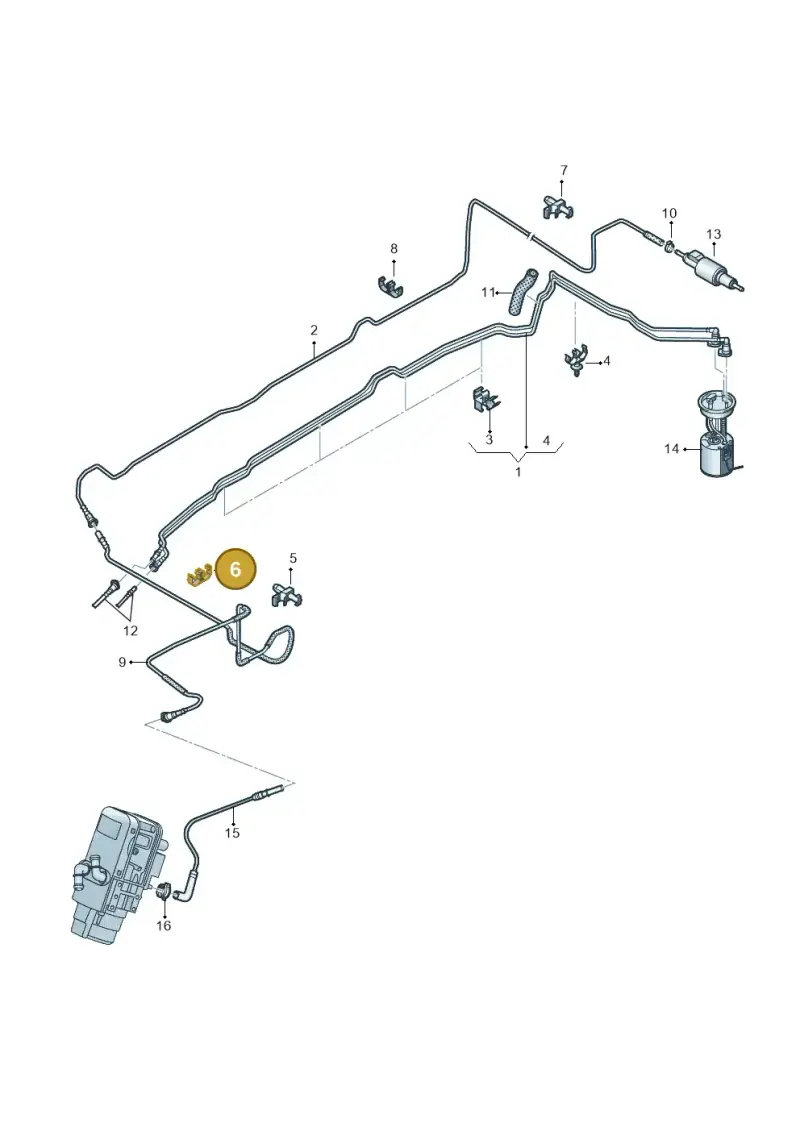 2H6611793 — Volkswagen Amarok twin cab (2022-) diagram 894201300, position 6