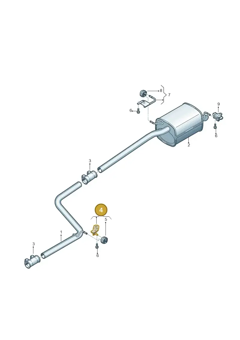 2K0253144E — Volkswagen Caddy panel van (2008-2010) diagram 690253900, position 4