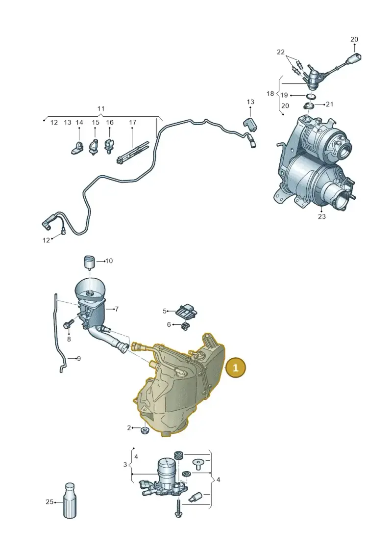 2K5131877C — Volkswagen Caddy kombi (2015-2020) diagram 866253560, position 1