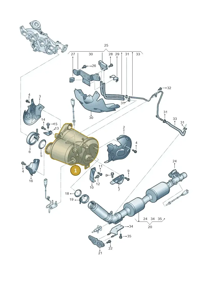 2N0254702EX — Volkswagen MAN TGE 55 (2016-2021) diagram 806253110, position 1