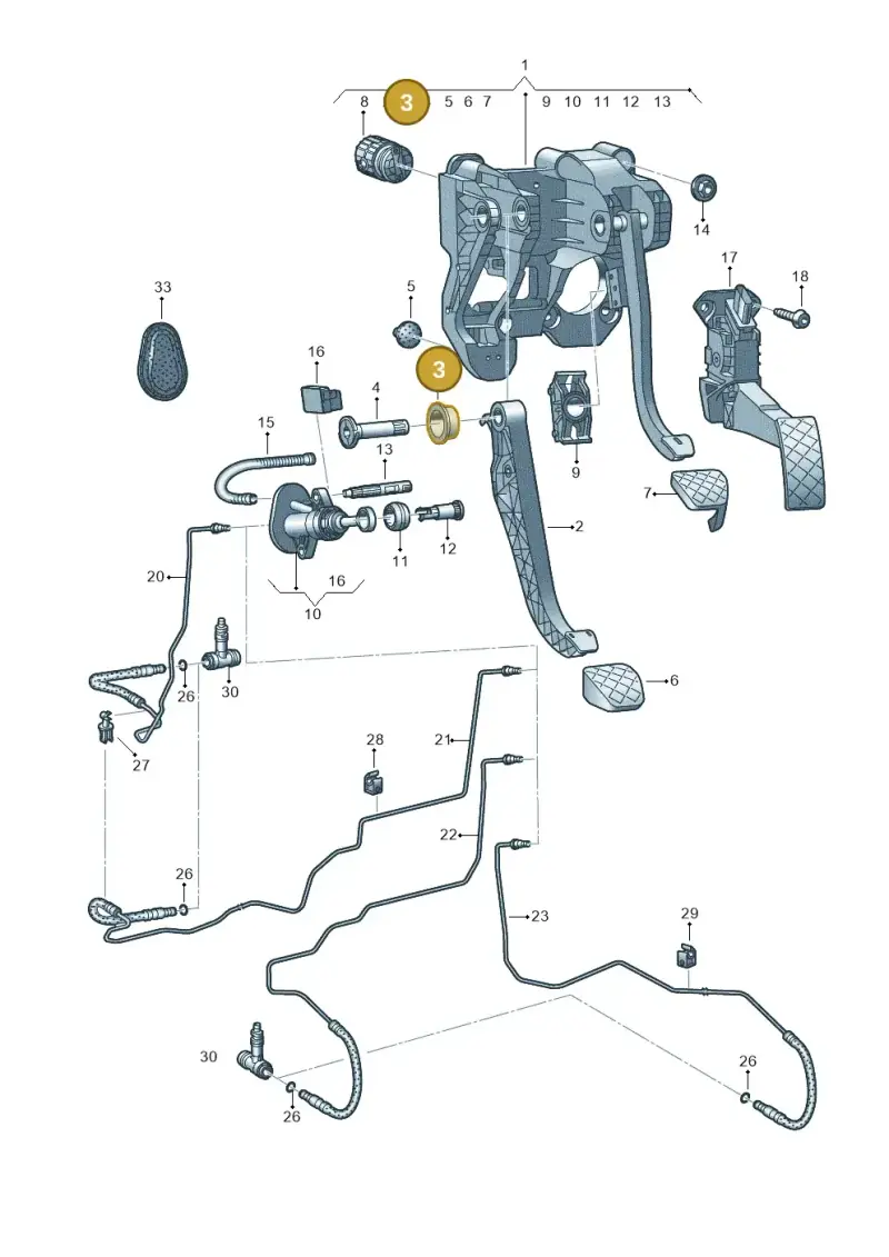 2N0721153 — Volkswagen MAN TGE 55 (2016-2021) diagram 806721600, position 3