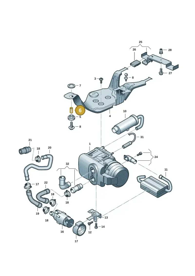 2N0819137 — Volkswagen Transport. multivan (2019-2024) diagram 7em819710, position 6