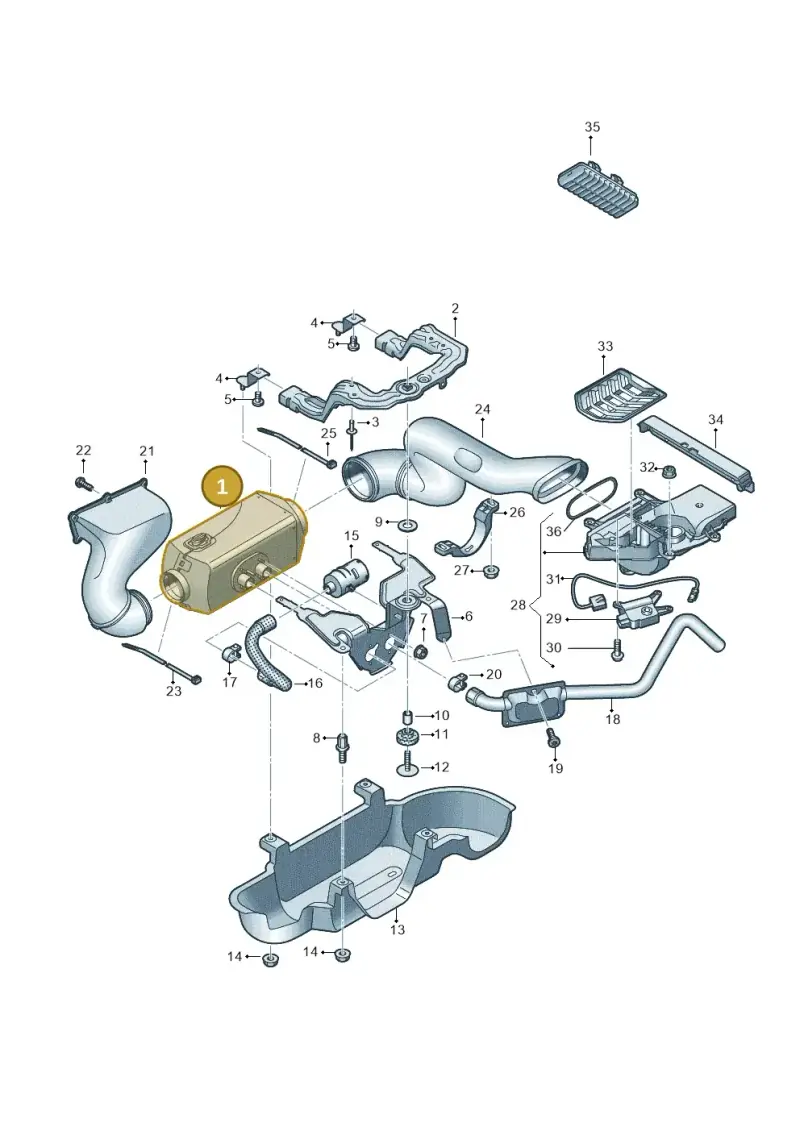 2N0898008E — Volkswagen MAN TGE 55 (2016-2021) diagram 806819550, position 1