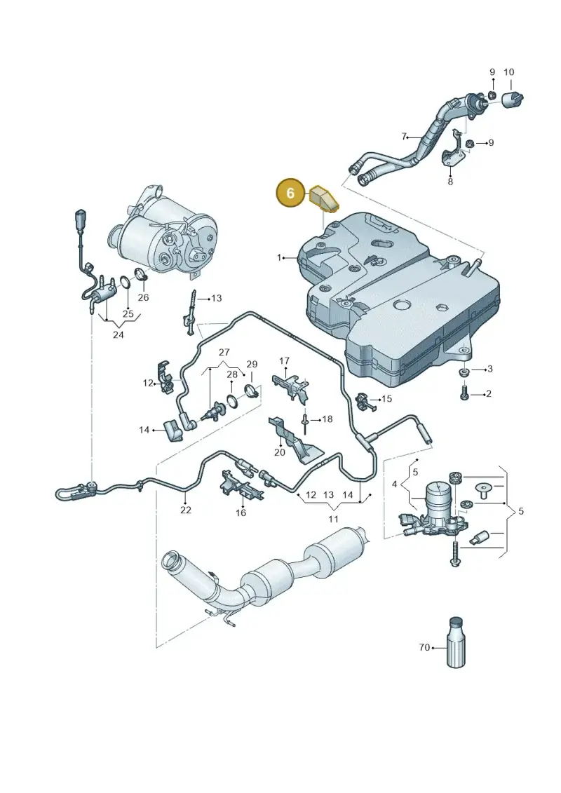 2N0941329C — Volkswagen Transport. multivan (2019-2024) diagram 7em253102, position 6