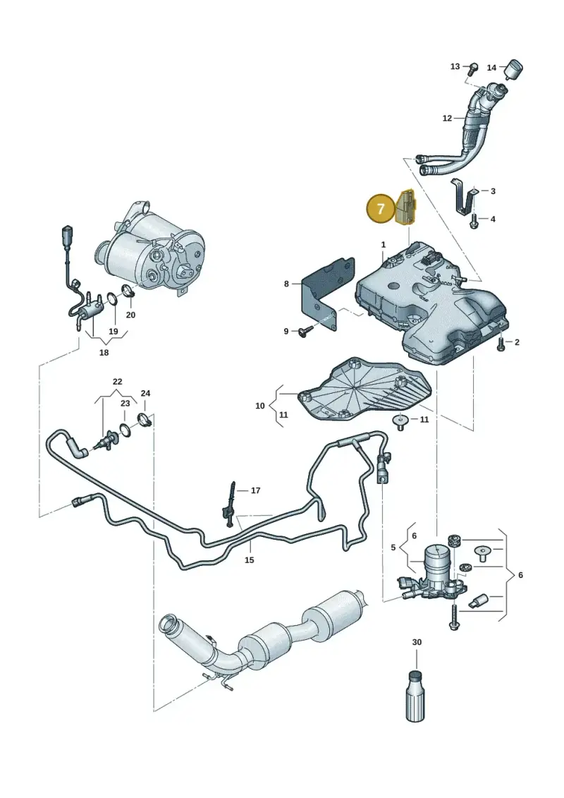 2N0941329C — Volkswagen MAN TGE 55 (2016-2021) diagram 806253202, position 7