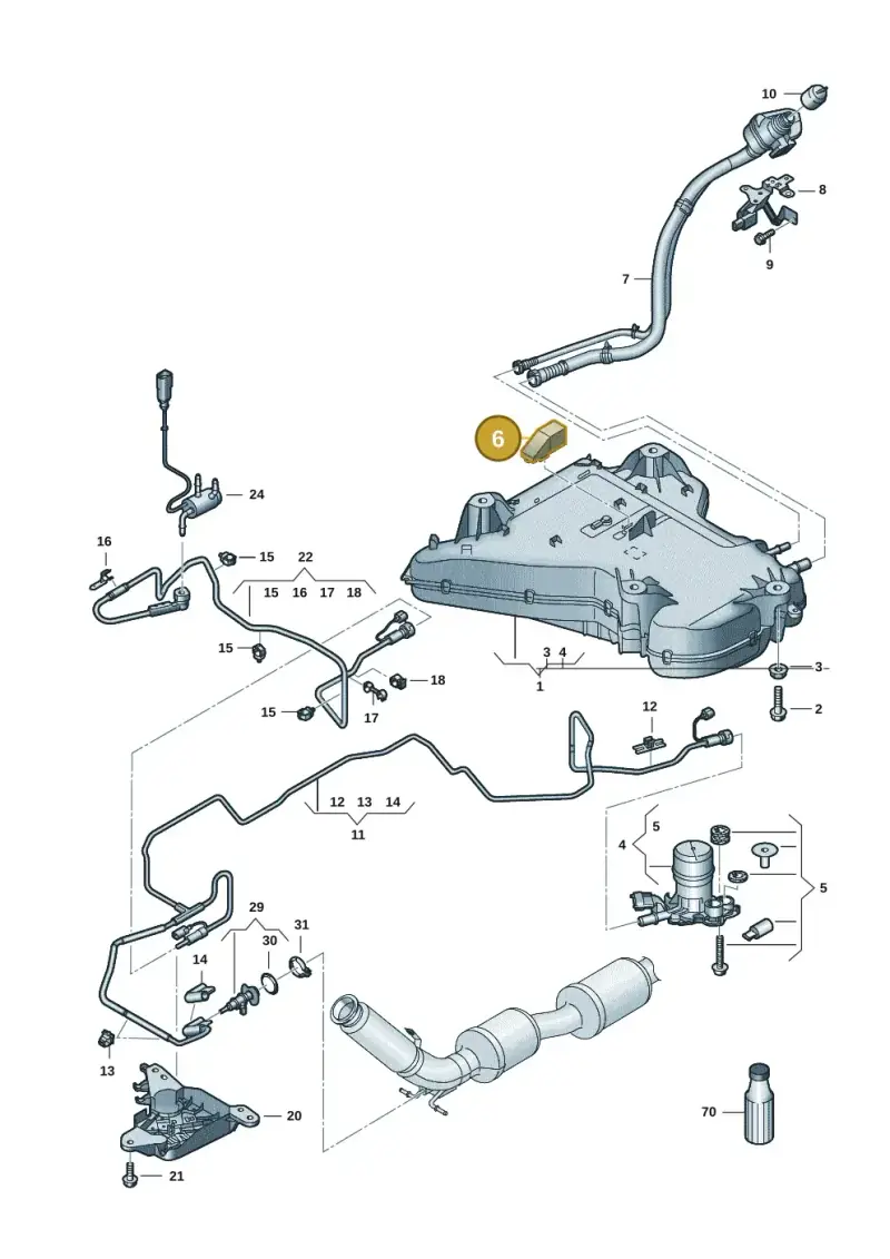 2N0941329C — Volkswagen Multivan (2021-) diagram 7t0201600, position 6