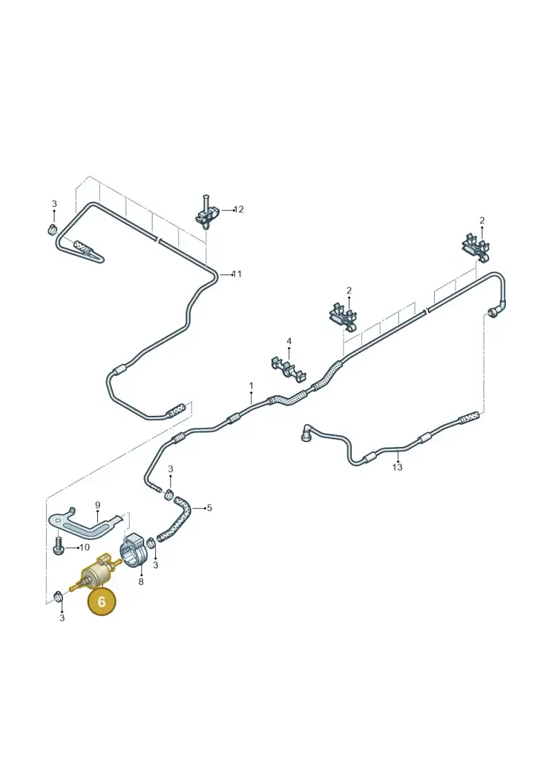 2N0963303B — Volkswagen Transport. multivan (2019-2024) diagram 7em201092, position 6
