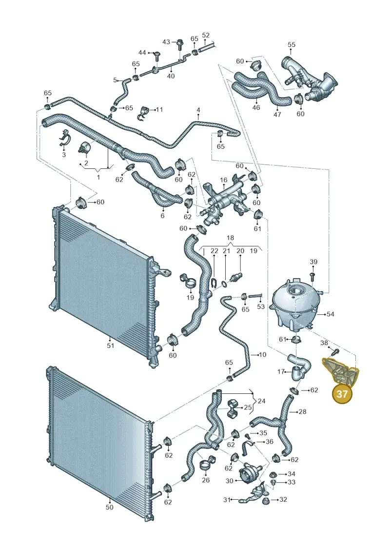 2N1121079A — Volkswagen MAN TGE 55 (2016-2021) diagram 806121200, position 37