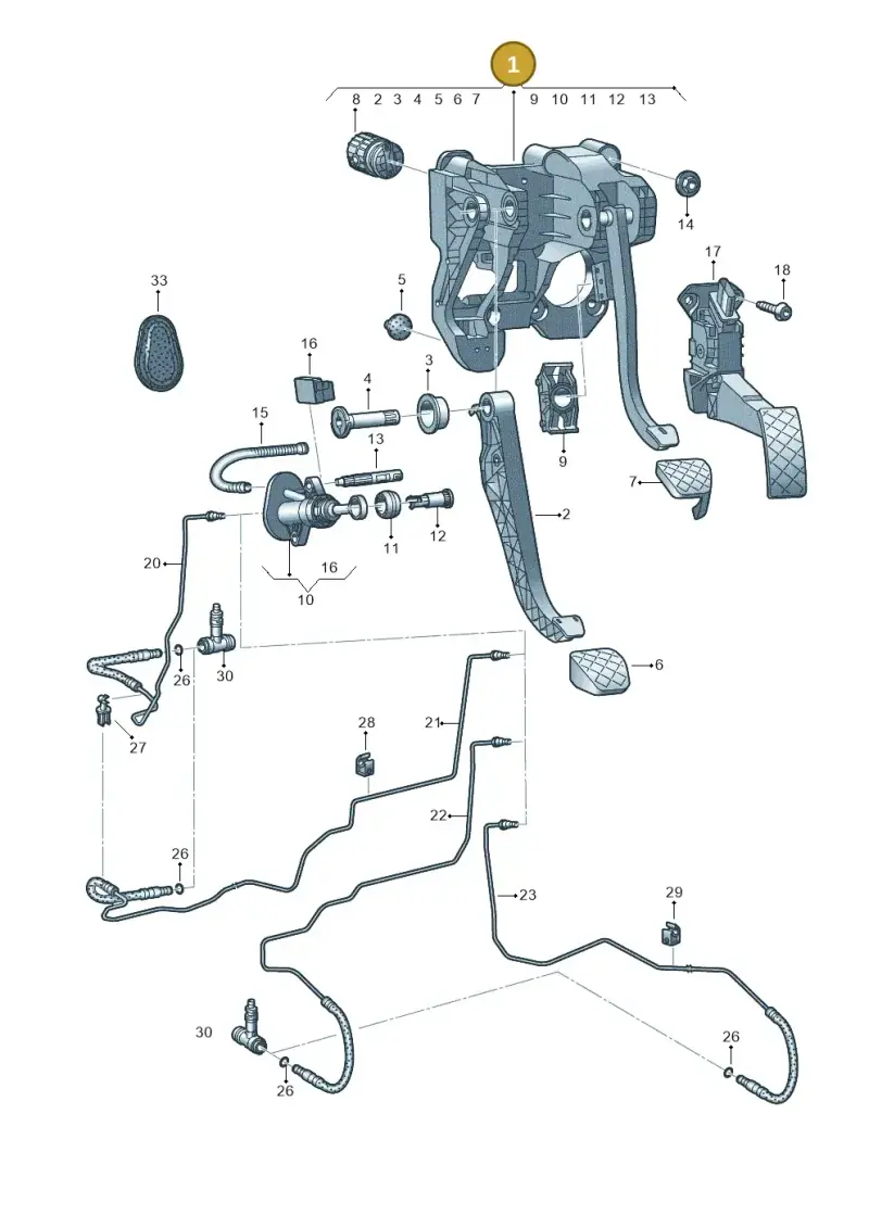 2N1723031 — Volkswagen MAN TGE 55 (2016-2021) diagram 806721600, position 1