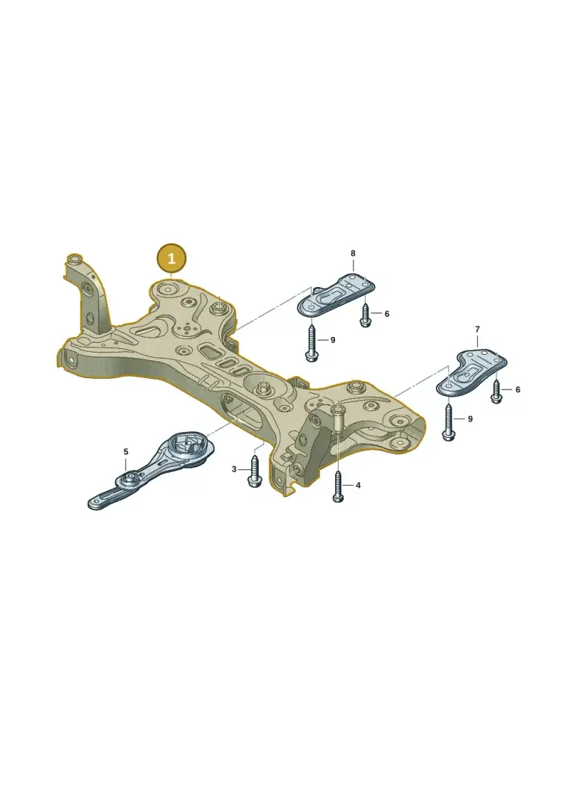 2Q0199315 — Volkswagen Taigo (2021-2024) diagram 2f0401000, position 1