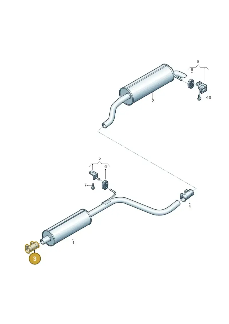 2Q0253141C — Volkswagen Taigo (2021-2024) diagram 837254100, position 3