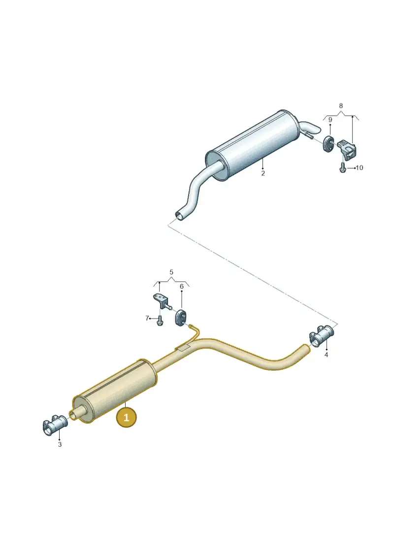 2Q0253209R — Volkswagen Taigo (2021-2024) diagram 837254100, position 1